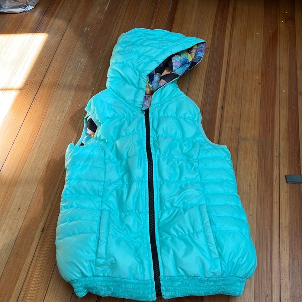 athleta girl reversible vest